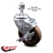 Service Caster 4 Inch High Temp Glass Filled Nylon 12mm Threaded Stem Caster with Brake SCC-TS20S414-GFNSHT-TLB-M1215 - alternate 1